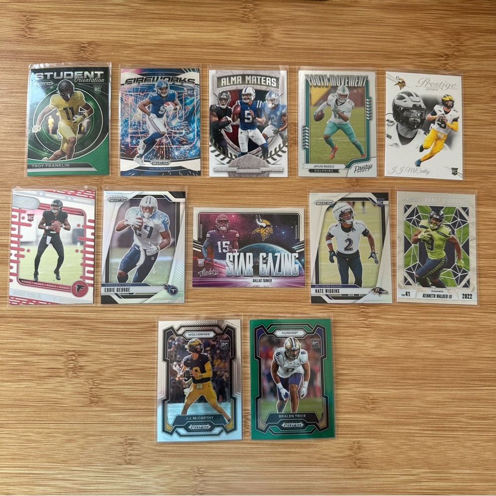 2024 Panini Prizm / Prestige / Absolute Football NFL Football Cards #8